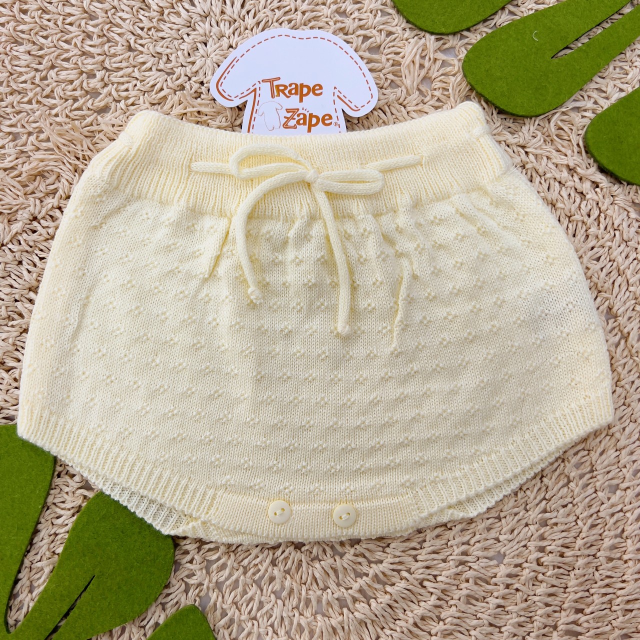 Tapa Fralda Linha Amarelo